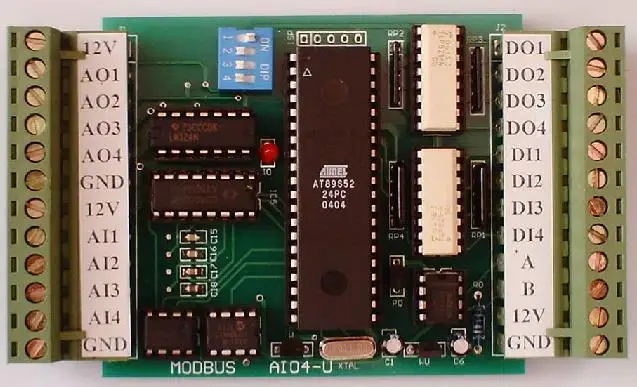 

Free Shipping! 1pc Modbus testing control module AIO4U module sensor