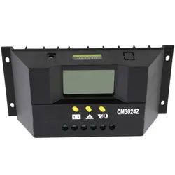 CM3024Z 30A 12/24 V солнечный регулятор заряда аккумулятора заряд ШИМ режим ЖК-дисплей солнечные панели солнечный Genetator Напряжение текущий
