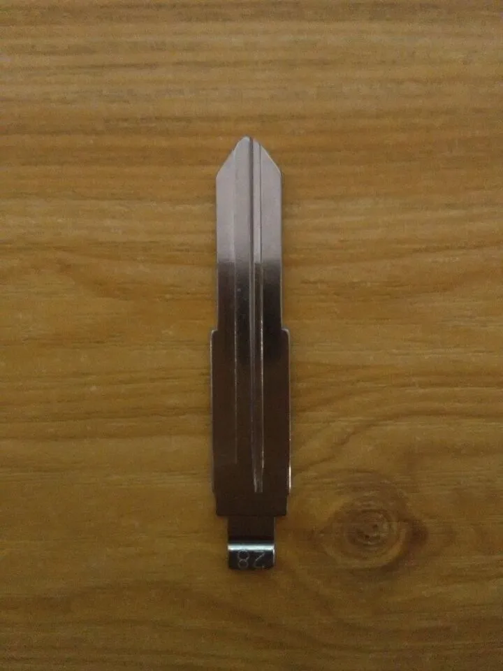 NO.28 Key Blade for Kia Maxima folding flip key blade Middle Groove