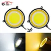 YCCPAOTU-course de jour à double couleur LED, 2 pièces, ampoule blanche ambre, lampe anti-brouillard COB DRL, clignotant 12V ► Photo 1/6