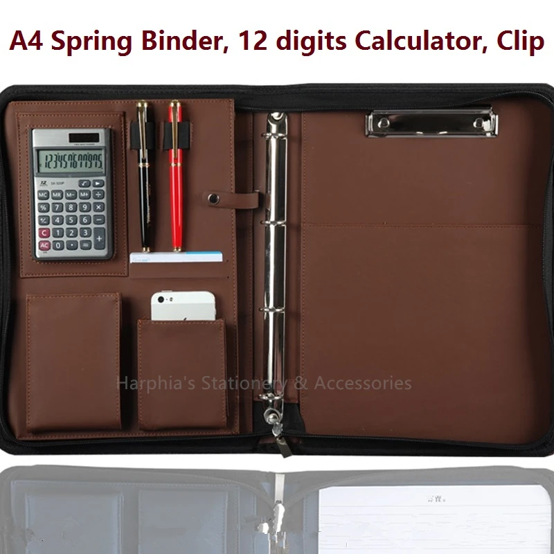 Buy A4 Zip Brief Case File Folder Portfilio with