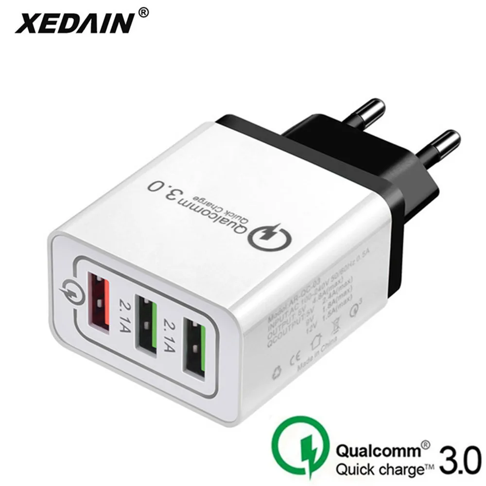 3 ميناء شاحن يو اس بي سريعة تهمة الاتحاد الأوروبي/لنا 3.0 ل فون X 8 7 باد سريع جدار شاحن سامسونج Xiaomi هواوي الهاتف المحمول شاحن 3 ميناء شاحن يو اس بي سريعة تهمة الاتحاد الأوروبي/لنا 3.0 ل فون X 8 7 باد سريع جدار شاحن سامسونج Xiaomi هواوي الهاتف المحمول شاحن