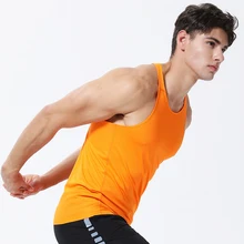 Мужская для спортзала рубашка без рукавов летние плотно облегающие майка жилет для бега мужской спортивный жилет Топ Новая тренировка тренировочный мужской майка