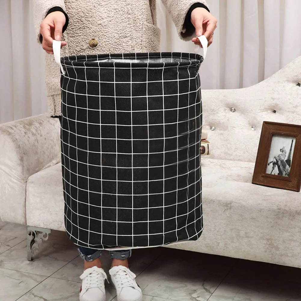 Dirty Clothes Storage Bag Clothing Storage Baskets Folding Portable for Shoes Toys E2S
