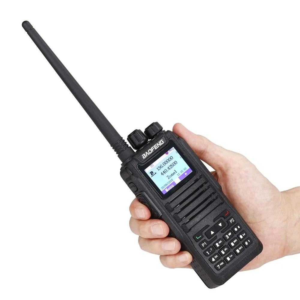 Baofeng DM-1701 рация с двумя временными разъемами DMR Digital Tier1 и 2 Walkie Talkie 10000 контактов Ham DM1701 радио+ 771 антенна