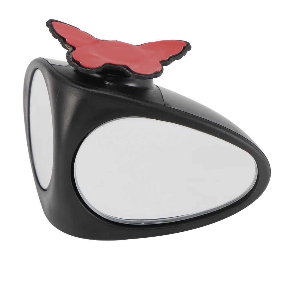 

1 pcs 360 Degree Rotatable 2 Side Car Blind Spot Convex Mirror Automibile Exterior Rear View Parking Mirror Safety Accessories