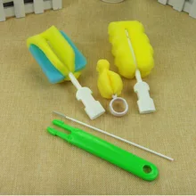 4 шт губка щетка детская бутылка чашка стеклянная соска моющая Чистящая средство