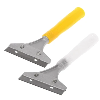 

1 Pc Stainless Steel Clean Scraper Portable Cleaning Shovel Knife Glass Floor Tiles Scraper Remover Blade Hand Tool 212x99mm