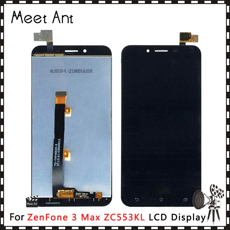 Высокое качество 5 ''для ASUS Zenfone 3 Max ZC553KL ЖК-дисплей с сенсорным экраном