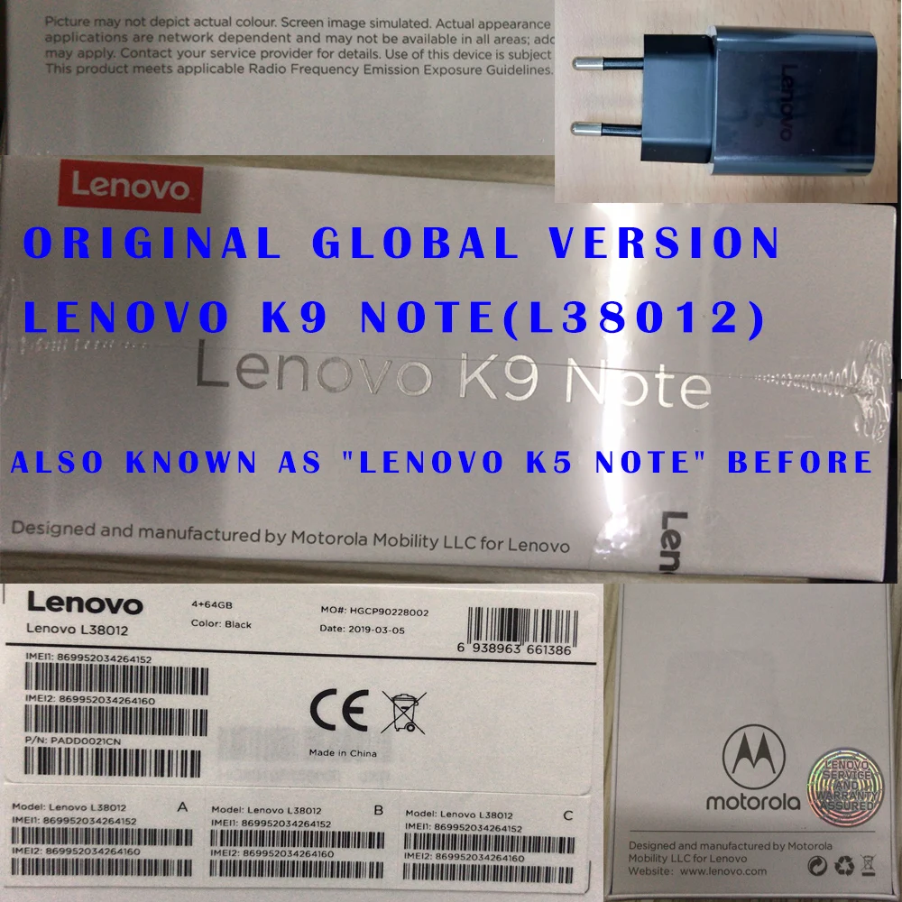 Global Version Lenovo K9 Note (K5 note) Smartphone 4GB 64GB Android 8.1 Unlocked Cell Phone 16MP Dual Camera 6.0 Inch Octa-core Global Version Lenovo K9 Note (K5 note) Smartphone 4GB 64GB Android 8.1 Unlocked Cell Phone 16MP Dual Camera 6.0 Inch Octa-core