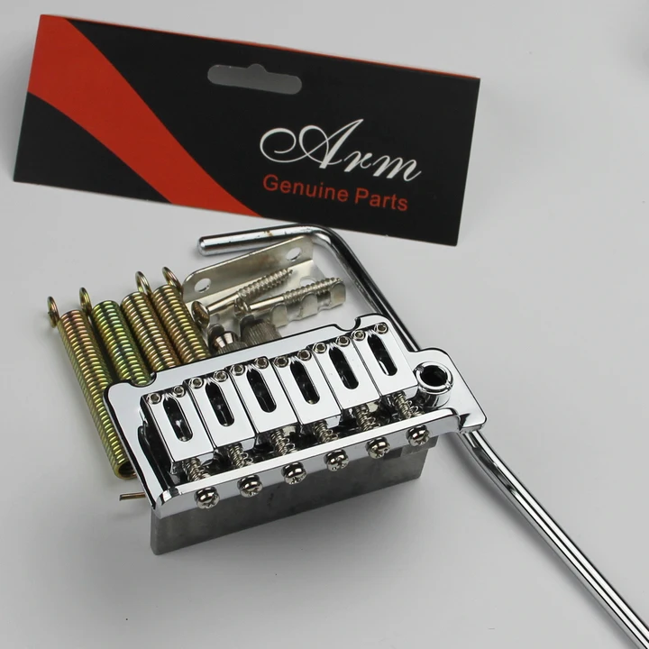 

silver double roll electric guitar vibrato system bridge BS002