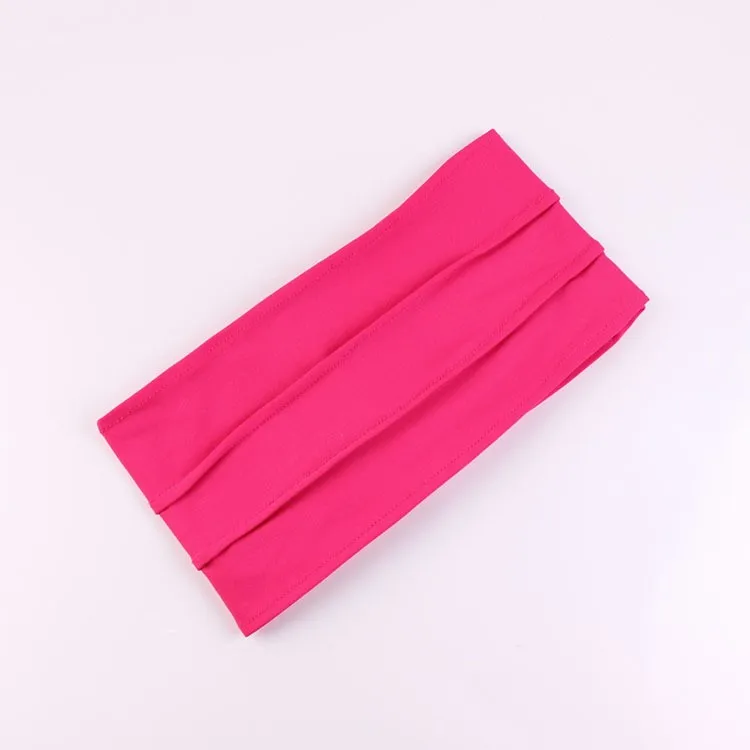 de algodão faixa larga esporte yoga hairband