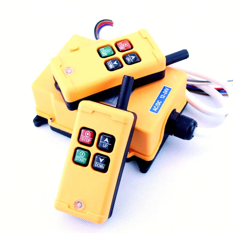 HS 4 Industrial Remote Control Switch 4 keys 1 receiver+ 2 transmitter