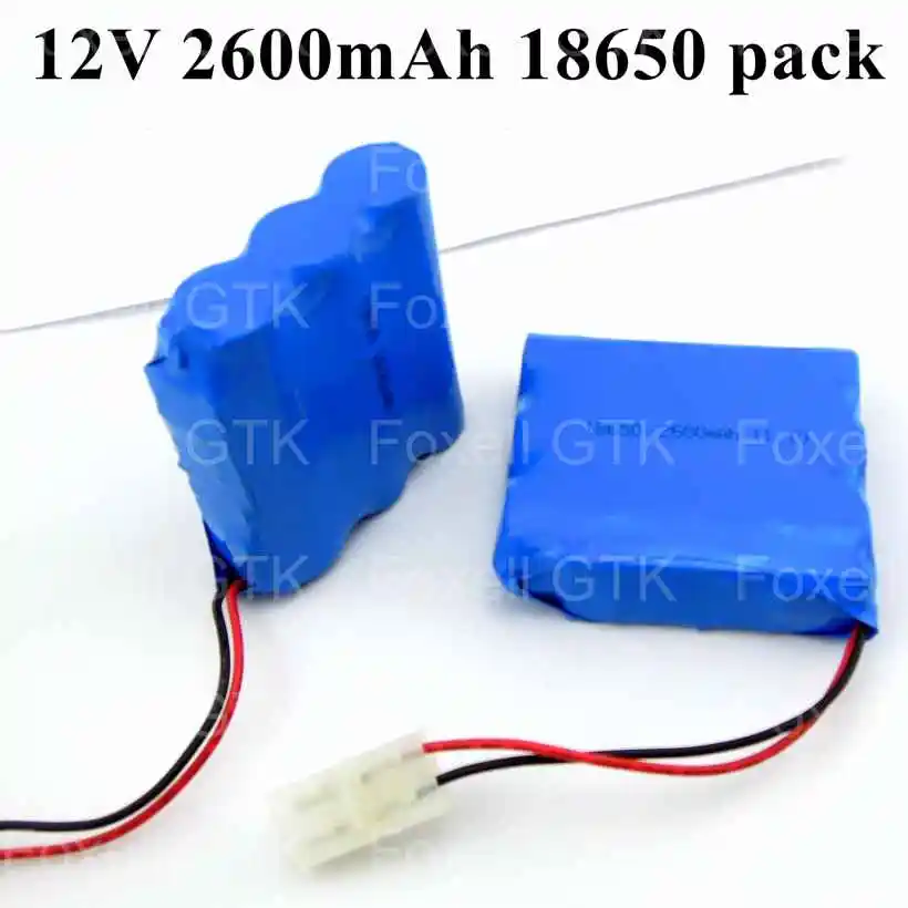 free shipping 11.1v 18650 2600mah li-ion rechargeable battery pack 18650-3S lithium battery for Bee amplifiers Speaker led toys (5)