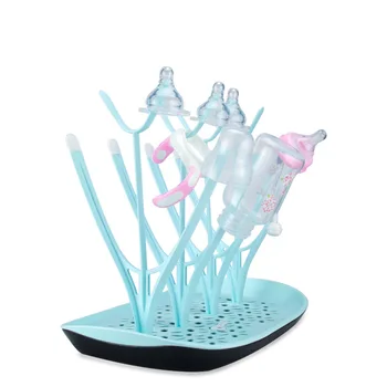 

Hot Removable Baby Bottle Drain Rack Multifunction Infant Bottle Drying Rack Feeding Cup Holder Newborn Cleaning Nipple Shelf