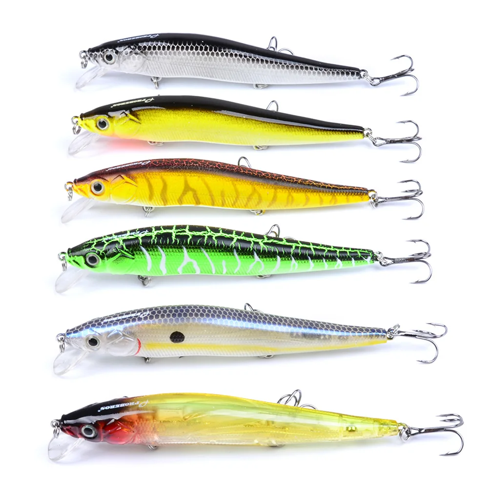 2Pcs Golden Code Fishing Lure Bait 6 color Minoan 3D Printing Fishing Bait Fishing Gear 11.94cm