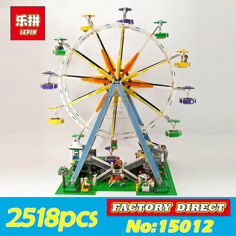 

LEPIN 15012 City Creator Expert Ferris Wheel Model Building Kits Assembling Block Bricks Toys for Children Compatible 10247