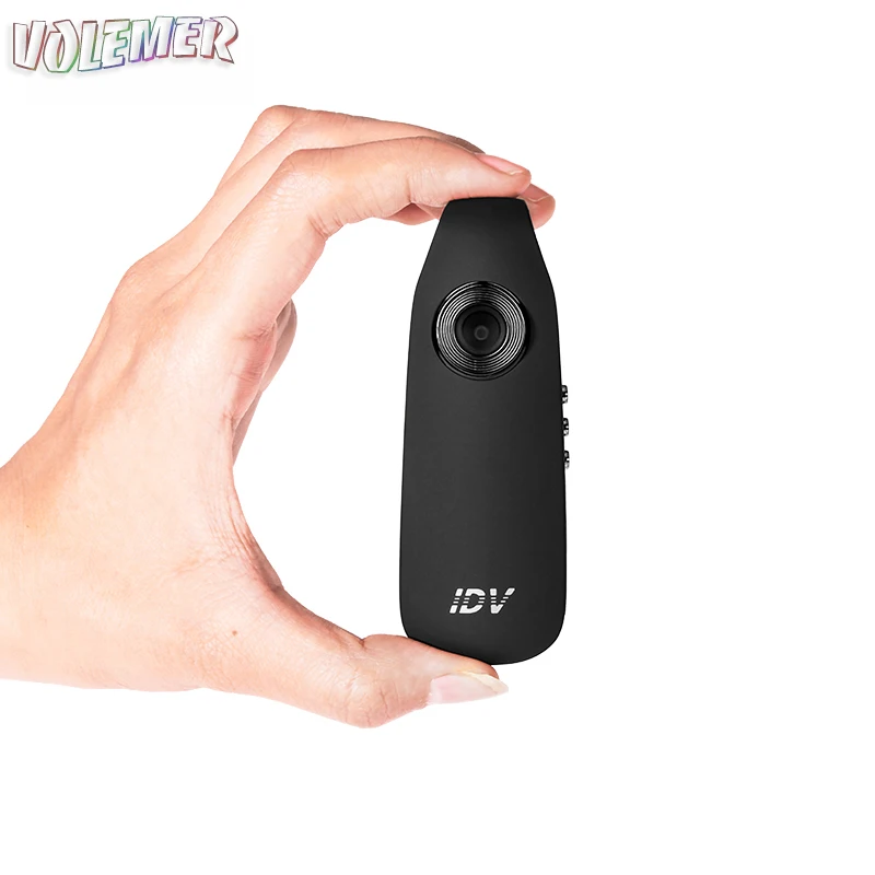 

Volemer IDV007 Mini DV Camera Full HD 1080P Wearable Body Bike H.264 Camcorder Motion Detection Wide Angle Car DVRs Mini Camera