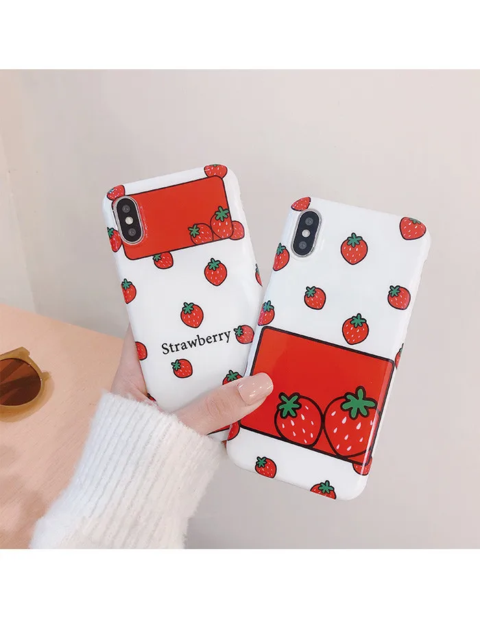 Роскошный Новый Мягкий силикон imd чехол для Apple iPhone 7 Plus X XS max XR 8 6 6S милый аниме