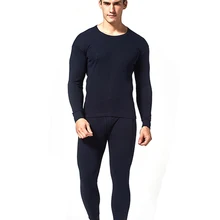 Baumwolle Winter Thermo-unterwäsche Setzt Männer Lange Unterhosen Unterhemden Warme Thermo Bekleidung Hosen Männer Anzug Größe L XL XXL XXXL