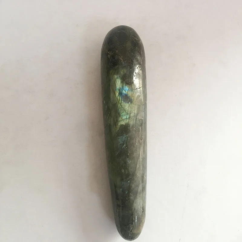 Top quality Natural rock gemstone quartz crystal healing massager yoni wand MJP