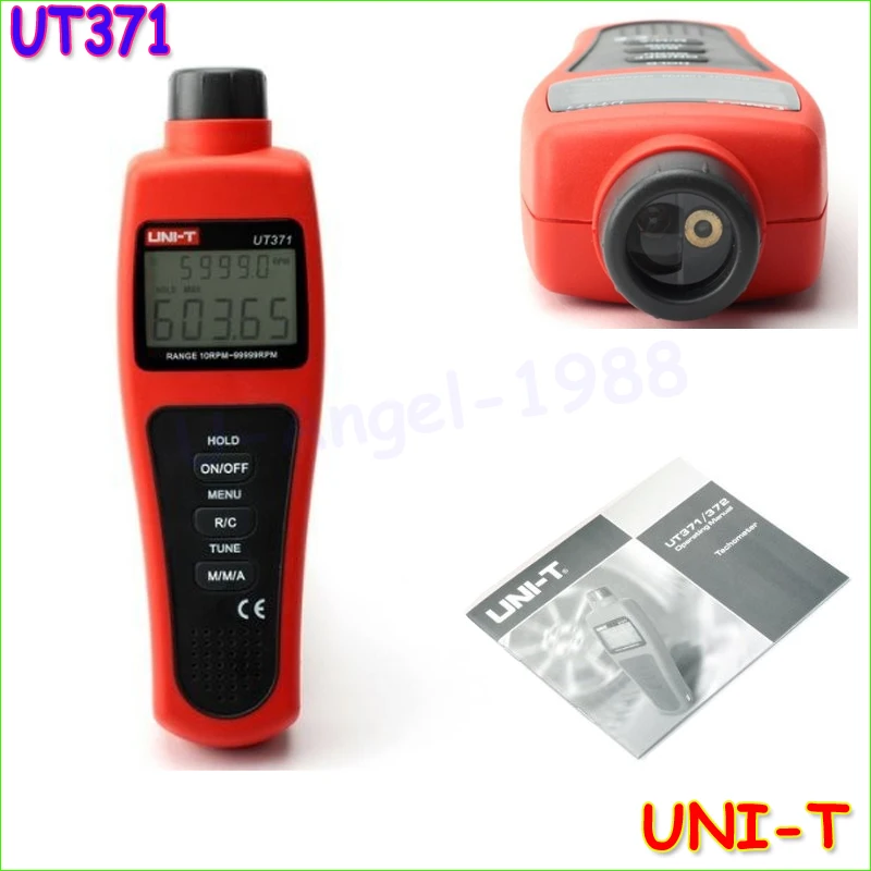 UNIT UNI T UT371 Non Contact Optical Digital Tacho Meter Tachometer 10