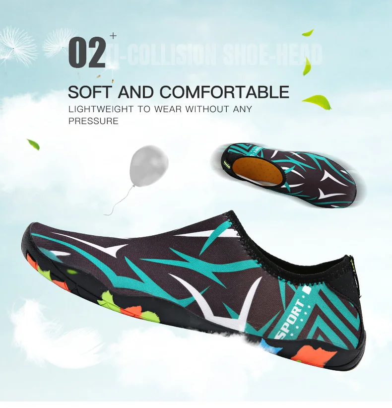 Clorts Summer Water Shoes Men Beach Sandals Upstream Aqua Shoes for Women (10)