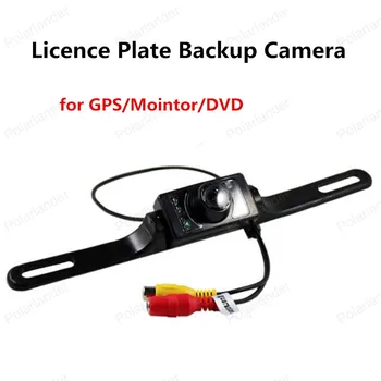 

freeshipping for GPS/Mointor/DVD Licence Plate Waterproof CMD Rear View Backup Camera NTSC 7 LED