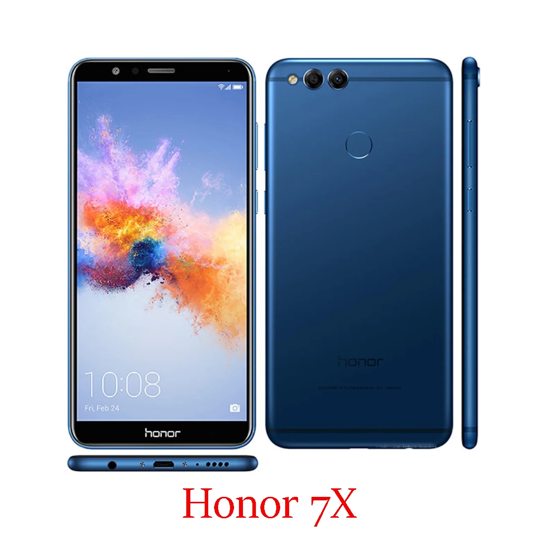 Honor 7X 5.93 Задний тыловой объектив камеры стекло Замена для huawei honor 7A pro honor 7C 7X7 S 7 honor 7 lite - Цвет: Honor 7X 5.93