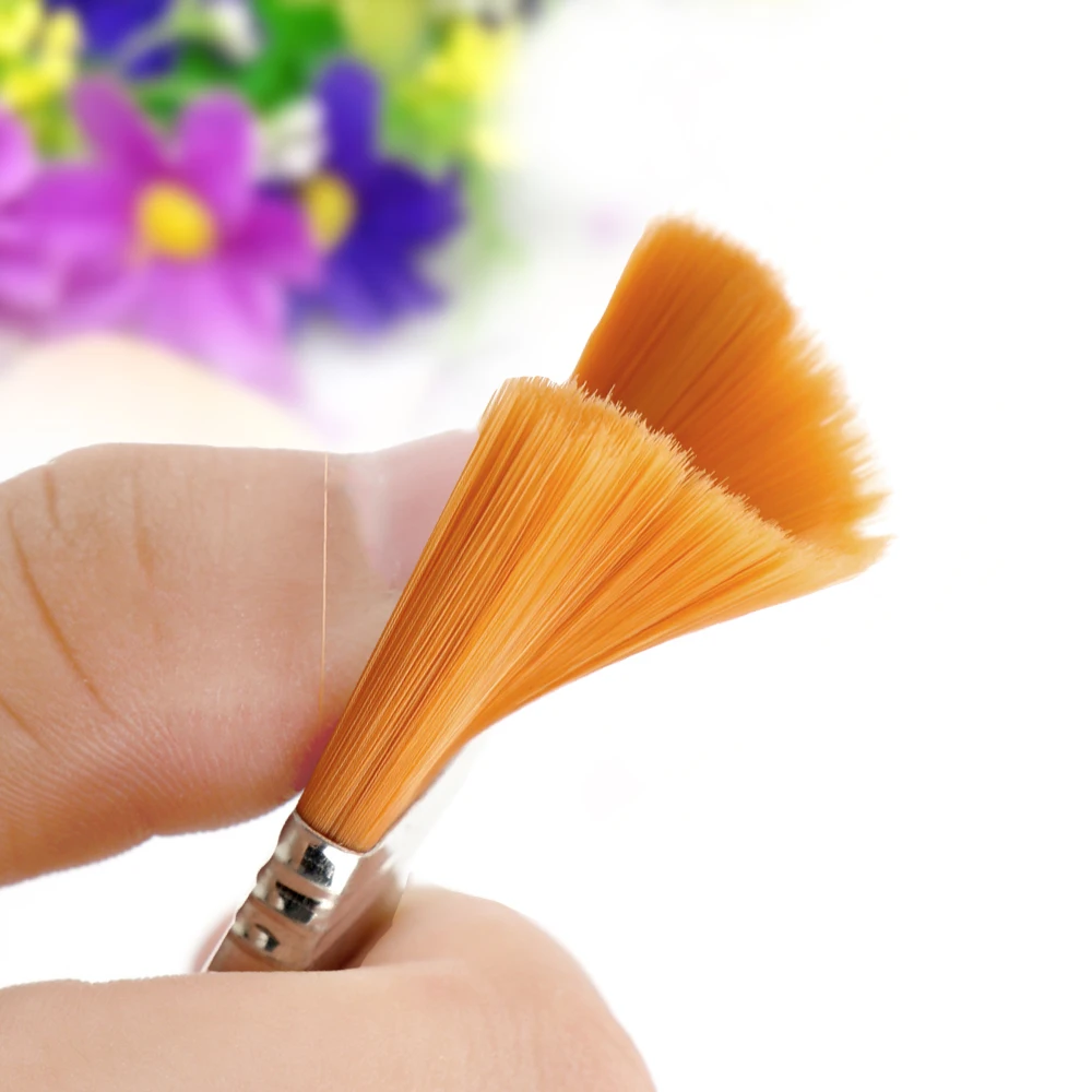 Painting Brushes 4Pcs/Set Wood Handles Hair Acrylic Nylon Oil Watercolor Paint Drawing Brush