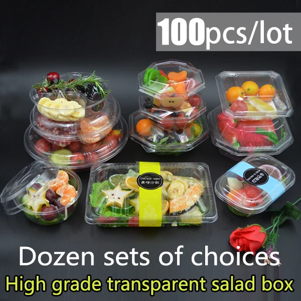 Салатница коробка для салата больше десятка вариантов свежего контейнер