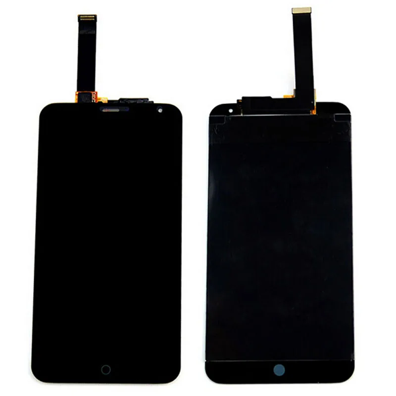 

Black Screen For Meizu MX4 LCD Display With Touch Screen Digitizer Assembly With Logo Phone 5.36" Front Screen Repair Original