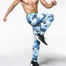 Камуфляжные обтягивающие компрессионные колготки мужские быстросохнущие беговые леггинсы мужские s джоггеры камуфляжные спортивные штаны для тренажерного зала эластичные брюки