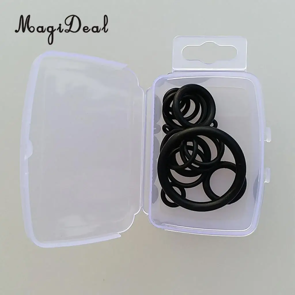 MagiDeal 15Pcs Diver BCD Hose Tank O-Ring for Scuba Diving Snorkeling Gear Equipment