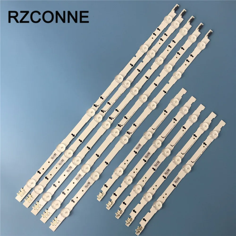 

10pcs LED strip D4GE-400DCA-R2 D4GE-400DCB-R2 BN96-30449A BN96-30450A For SamSung 40'' TV UE40H5270 UE40J6240AK UE40J5600