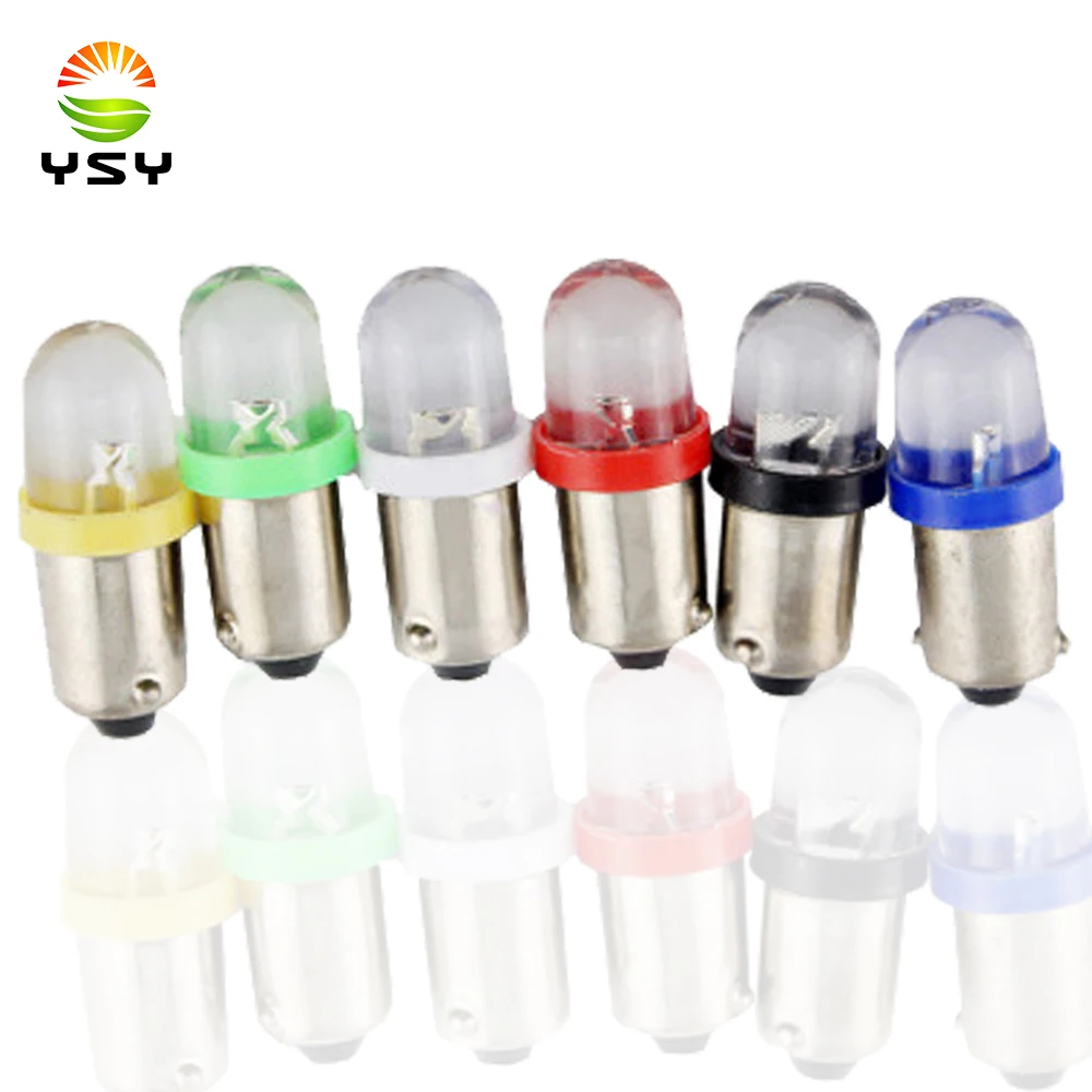 YSY 12V Car Auot Ba9s 1895 57 T4W 182 F8 SMD Convex Lens LED Bulbs with Wedge Door Lights White Red Blue Green Amber RGB | Автомобили и