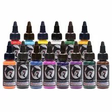 30 мл натуральные растительные пигмент татуировки татуаж 14 Bottle татуировки пигментные чернила для тела профессиональная Красота товары для рукоделия