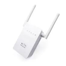 New WIFI Repeater Router 300M Dual Antennas Signal Booster Wireless N wi fi Repeater 802 11N