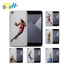 Для xiaomi Coque футляр ТПУ основа NBA Старр Джордан Джеймс Кобе чехол для xiaomi Redmi 4X 4A Pro Примечание 4X 5A mi 5X6 Plus