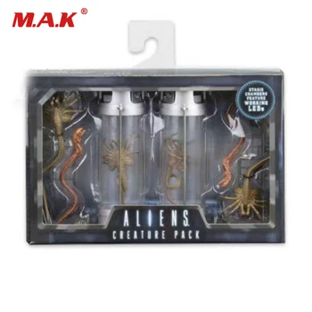 

NECA LED Predator Alien CREATURE PACK 30th Anniversary Deluxe 7 inches 18cm Mini Character Figure Model for Fans Collection Gift