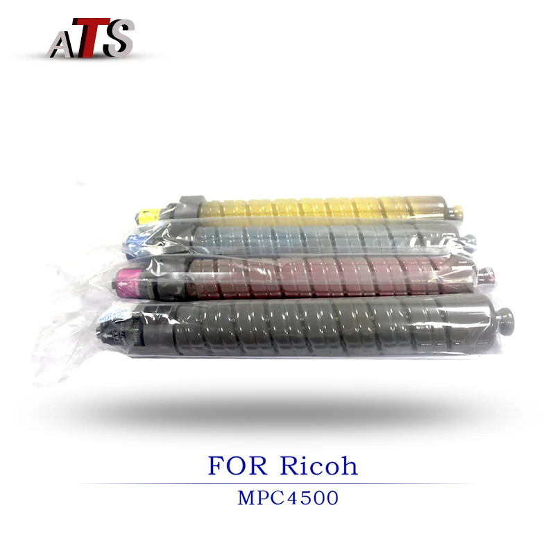 

1PCS Photocopier Compatible Toner Cartridge For Ricoh Aficio MPC4500 MPC3500 Toner powder Cyan Magenta Yellow Black copier parts