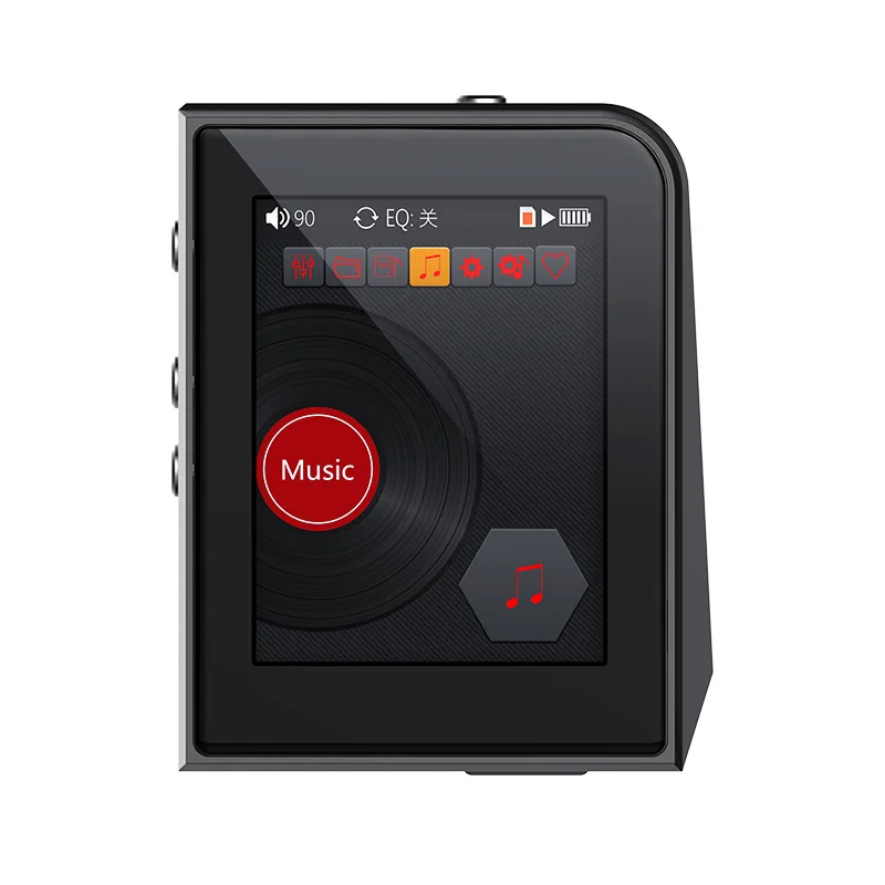 Yescool A50 портативный металлический Hi Fi MP3 HD плеер без потерь DSD 256 спортивный с