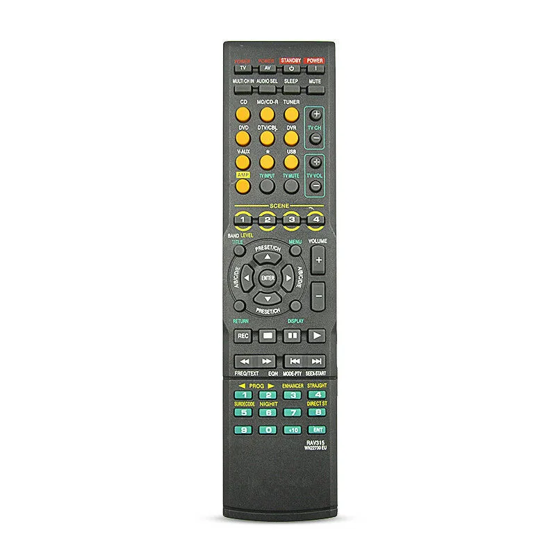 

New A/V Receiver System Remote Control For Yamaha HTR-5950BL RX-V559 RX-V594 WG646100 RX-V659 RX-V460RDS DSP-AX630