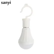 Портативная Подвесная лампа для тента на кемпинге мягкий светильник 18 светодиодов лампа Водонепроницаемая наружная лампа фонари ночной Светильник s Встроенный аккумулятор