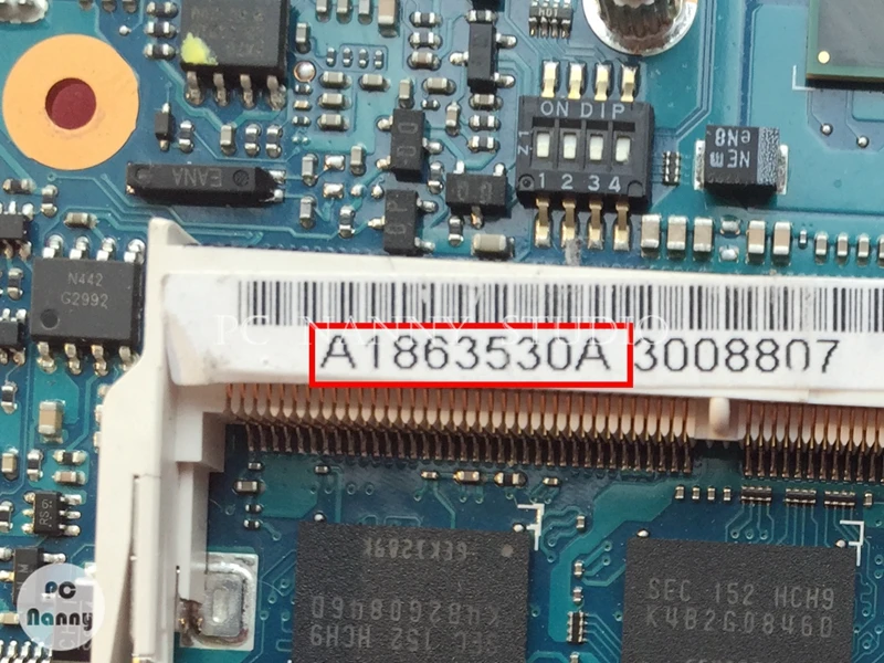 PCNANNY A1863530A MBX-237 для PCG 41414M VPCSE1C9E Серия ноутбуков Intel Материнская плата &amp i5 работает