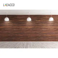Laeacco серый деревянный пол стена светильник из бамбука портрет фотографические фоны Индивидуальные фотографии фонов для фотостудии