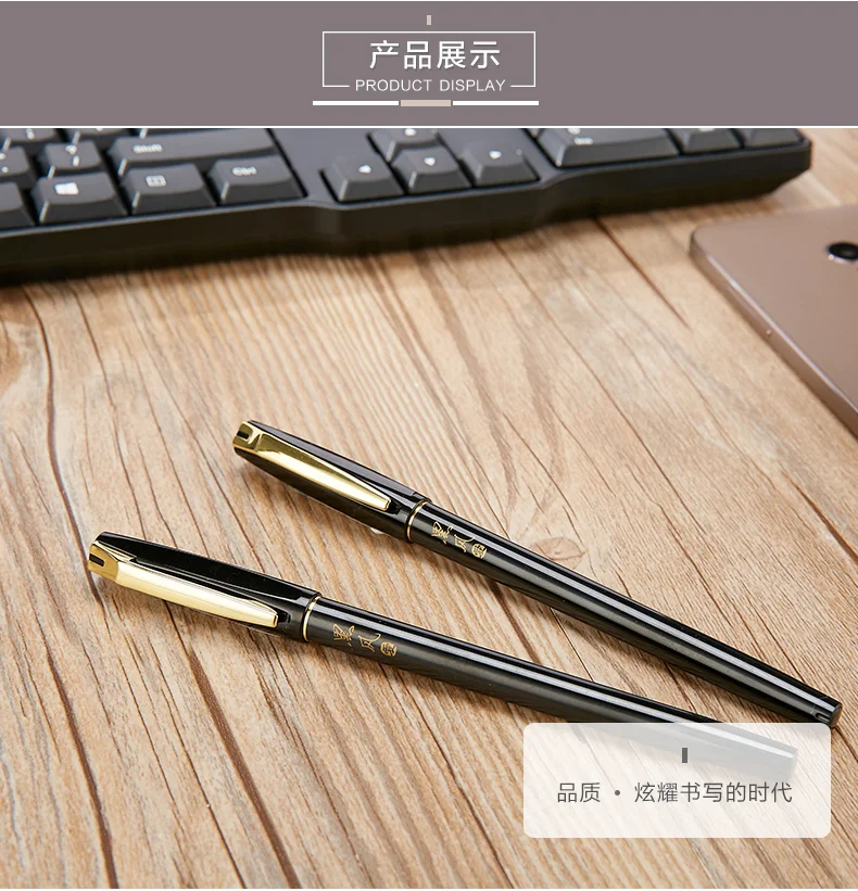 Material de Escritório por Atacado Aihao Caneta Assinatura 47620 0.5mm 12 Pcs Gel 6 Material escolar e de escritório