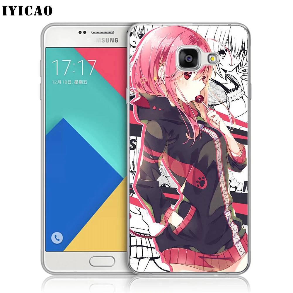 Мягкий силиконовый чехол для телефона IYICAO To Love Ru Darkness Samsung A10 A30 A40 A50 A70 M10 M20 M30
