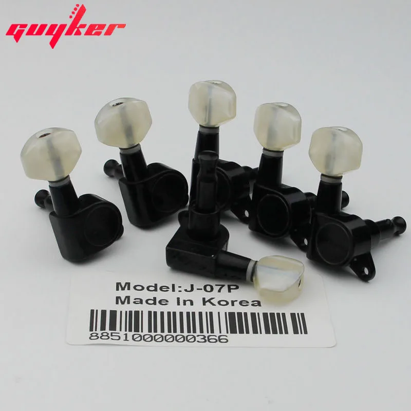Черная акриловая кнопка для настройки гитары 6R Peg Key Sta J07P|guitar tuning pegs|tuning pegsguitar |