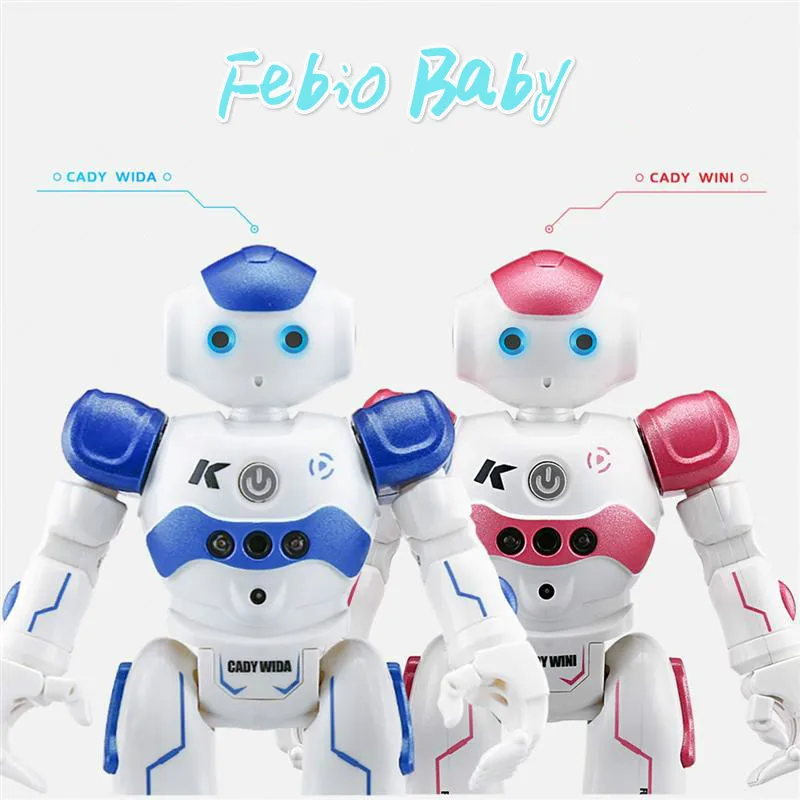 2019 R2 Robot CADY WINI Intelligent RC Robots RTR Obstacle Avoidance Movement Programming Gesture Control Smart Robot Kids Toy